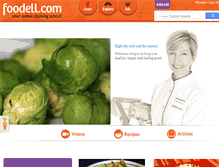 Tablet Screenshot of foodell.com